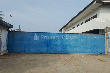 Jual Murah Nego Gudang SHM Luas Tanah 4 Hektar, Bangunan 1 Hektar, Akses Kontainer, di Teluknaga, Tangerang, Banten