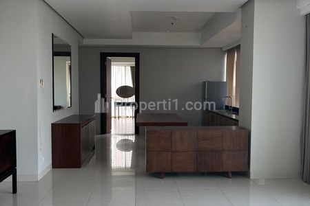 Dijual Cepat Unit Apartemen 2 Bedroom Semi Furnished (TV dan Bathtub) Luas 146m2, di Kemang Mansion Jakarta Selatan