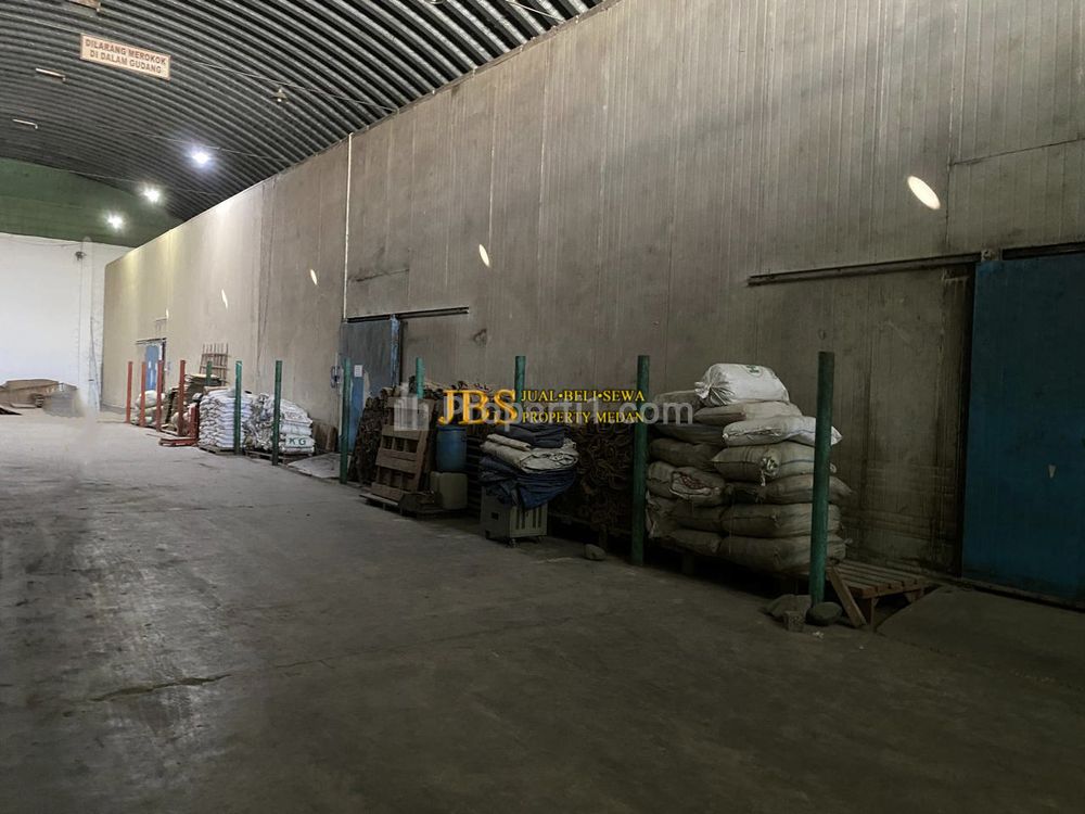 Dijual Gudang 1 Tingkat di Komplek Gudang Intan Jalan Letda Sujono, Medan