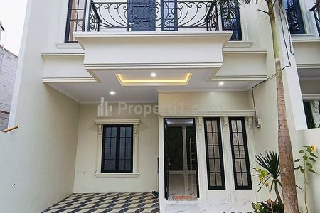 Dijual Rumah Baru 2 Lantai Siap Huni American Classic Style di Jagakarsa Jakarta Selatan