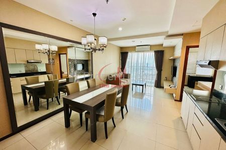 Sewa Apartemen Thamrin Residence Tower Edelweis Tipe 3+1 Bedroom Full Furnished, Dekat Mall Grand Indonesia, Plaza Indonesia, dan Thamrin