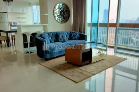 Dijual Cepat Apartemen 2 Bedroom Furnished Bagus, di Kemang Mansion Jakarta Selatan