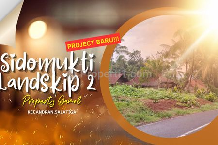 Jual Tanah Murah Salatiga SHM, Dekat Taman Sidomukti, Gamol, Kecandran