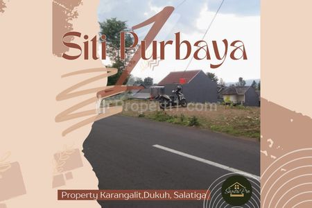 Jual Tanah Murah Salatiga SHM, di Jalan Purbaya Karangalit, Dukuh, Sidomukti, Salatiga, Cocok Dibuat Ruko / Tempat Usaha