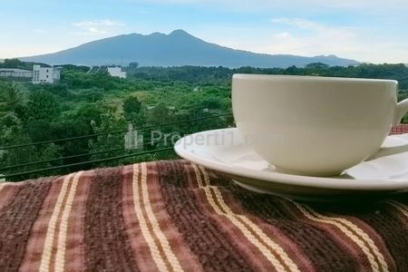 Dijual Rumah di Kota Bogor View Gunung Salak Dekat Transmart Yasmin, Lotte Grosir Bogor, RS Hermina Bogor, Gerbang Toll BORR, Universitas Ibnu Khaldun