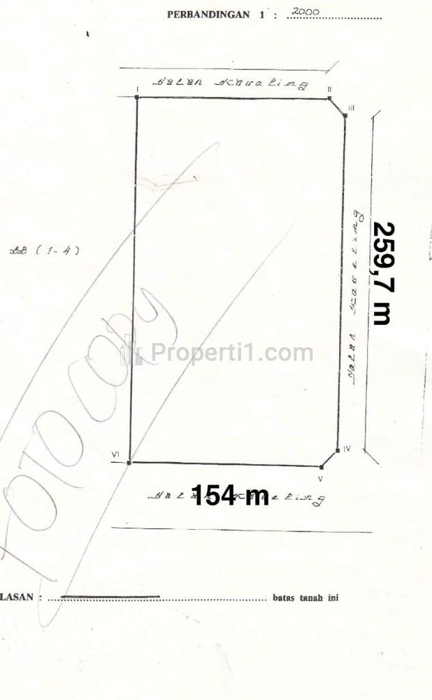 Jual Cepat Tanah HGB Luas 4 Hektar Dalam Kawasan Industri Jababeka, Cikarang, Bekasi, Jawa Barat