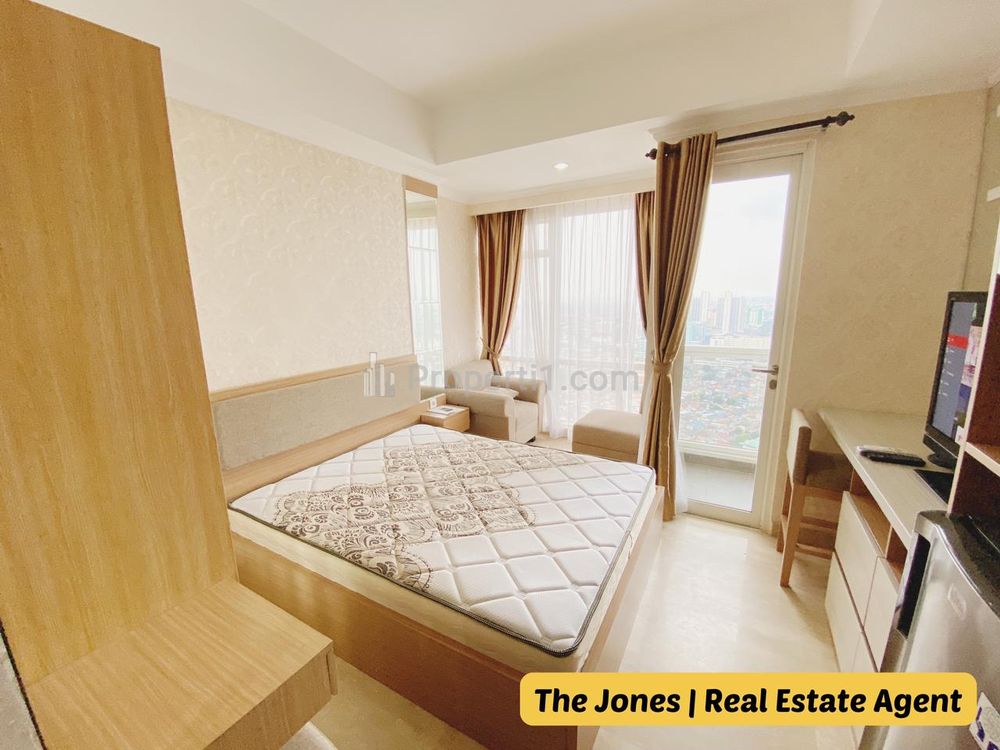 Sewa Apartemen Menteng Park Tipe Studio Fully Furnished, Dekat Taman Ismail Marzuki, RSCM, Bunda Hospital, dan Kampus UI Salemba