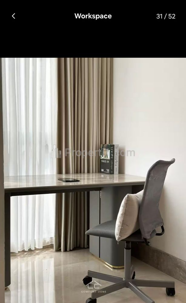 Disewakan Apartemen District 8 Senayan, Kebayoran Baru, Jakarta Selatan - 3 BR Full Furnished