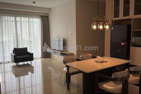 Sewa Apartemen Sudirman Suites Jakarta Pusat – Dekat Stasiun MRT, 3+1 BR 122 m2 Full Furnished