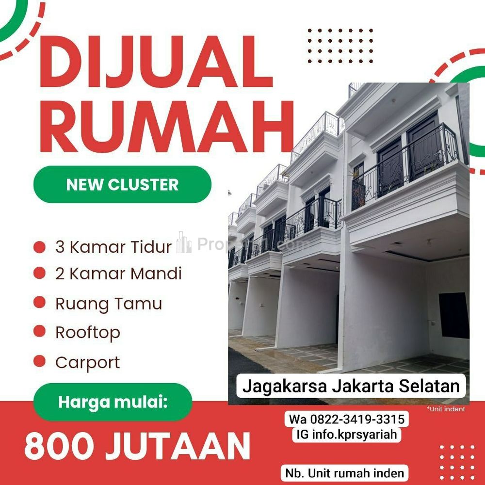 Dijual Rumah 2 Lantai Minimalis Bonus Rooftop di Jagakarsa, Jakarta Selatan