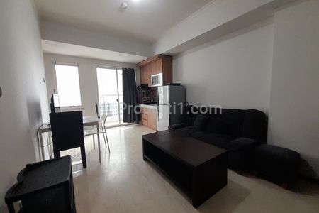 Disewakan Apartemen Royal Mediterania Garden, 2+1BR Furnish Luas 53,5m2