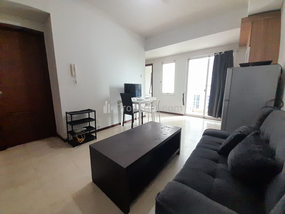 Disewakan Apartemen Royal Mediterania Garden, 2+1BR Furnish Luas 53,5m2