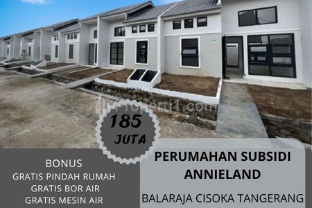 Dijual Rumah Murah Subsidi Minimalis Banyak Gratisnya di Perumahan Annieland Bekasi