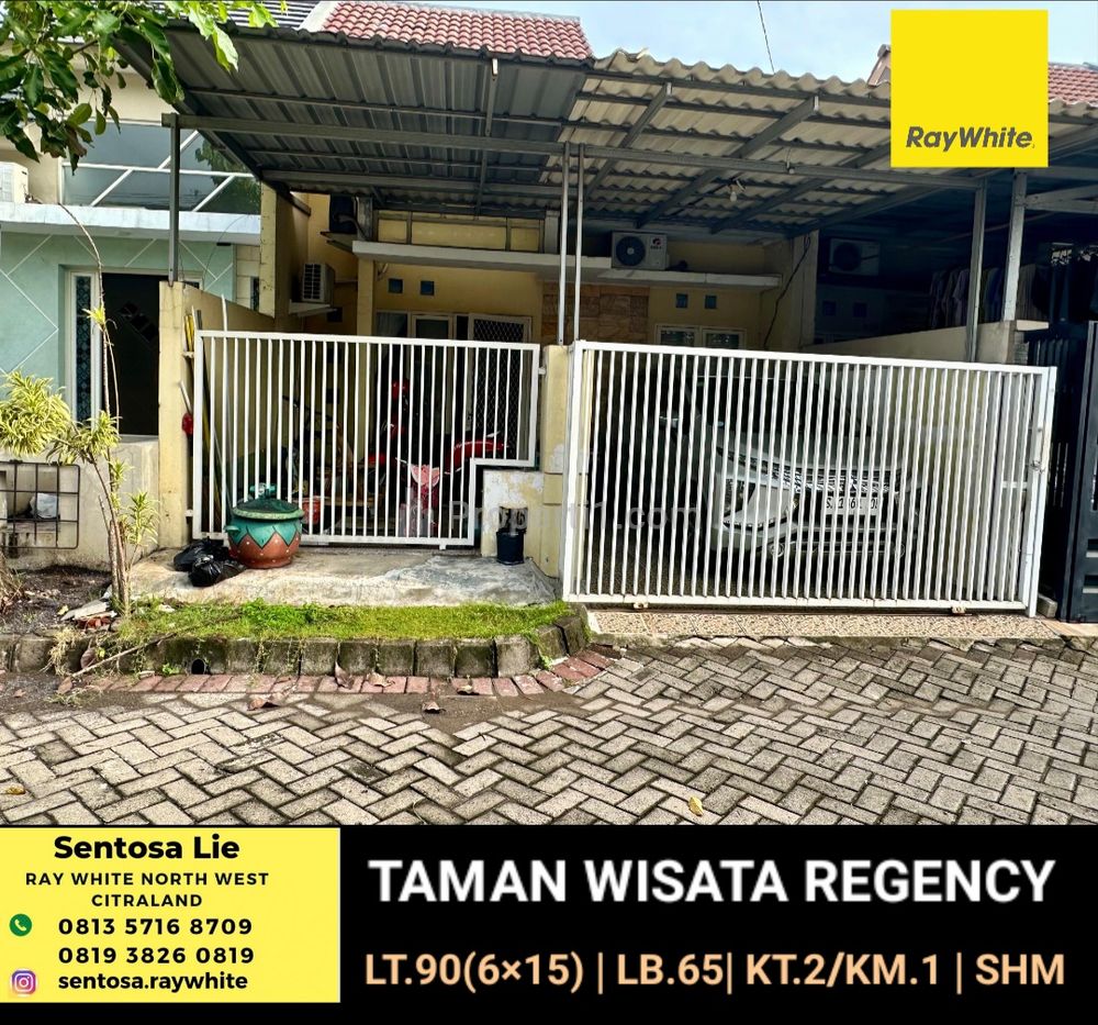 Murah Dijual Rumah Taman Wisata Regency Bonus Semi Furnished Dekat Citraland, Pakuwon Mall, Wisata Bukit Mas