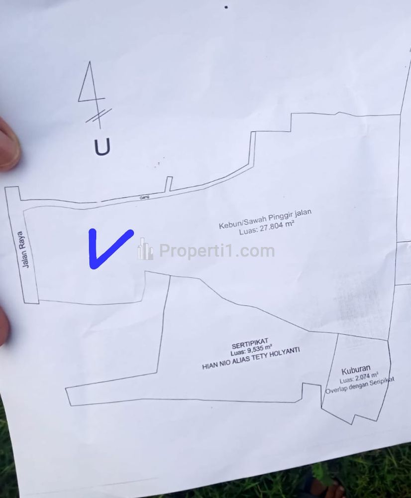 Jual Tanah SHM 2.7 Hektar Jalan Raya di Zona Industri Cikarang Kota, Bekasi, Jawa Barat