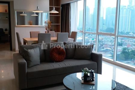 Sewa Apartemen 3+1 Bedroom Furnished Size 155m2 di Setiabudi Sky Garden, Jakarta Selatan