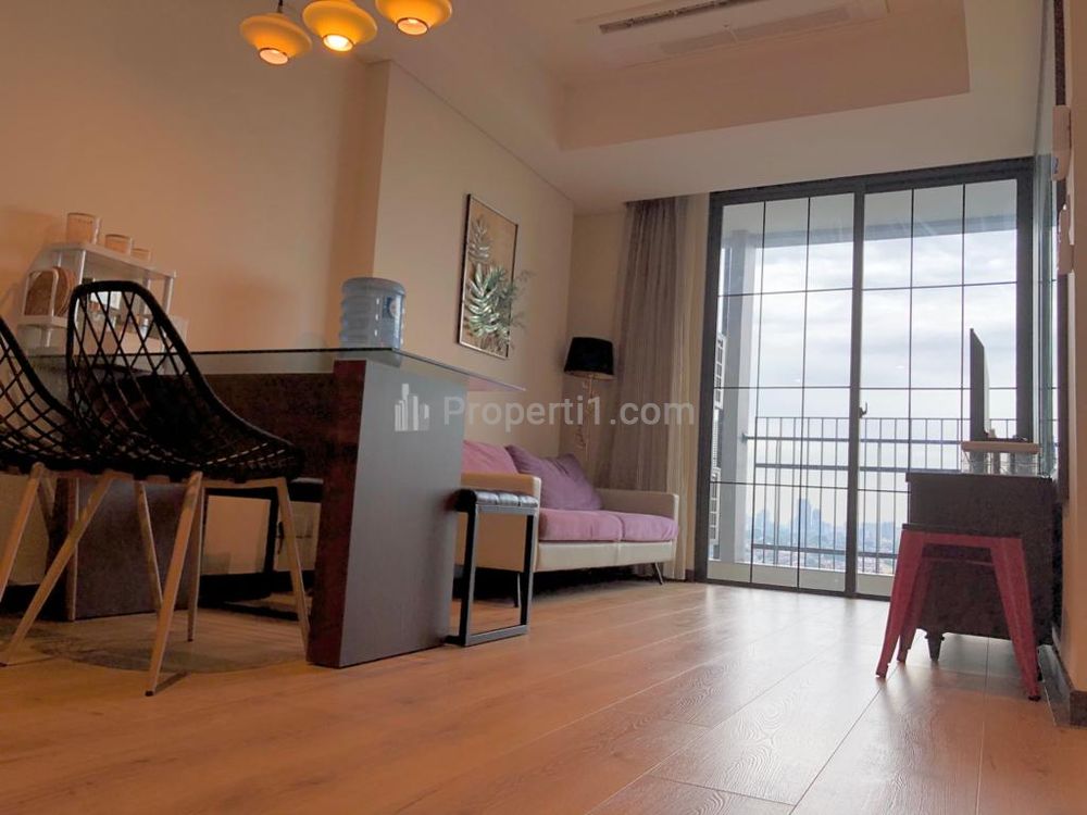 For Rent Apartment Casa Grande Residence Phase 2 Strategic Location In South Jakarta - 2+1 BR Modern Fully Furnished