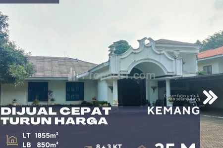 Jual Rumah Bagus Gaya Keraton Cocok untuk Hunian atau Townhouse di Kemang Jakarta Selatan