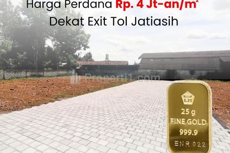 Jual Kavling Murah SHM Siap Bangun di Jatiasih Bekasi