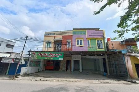 Jual Ruko Bangunan 2.5 Lantai Pinggir Jalan Raya Utama Perjuangan Bekasi