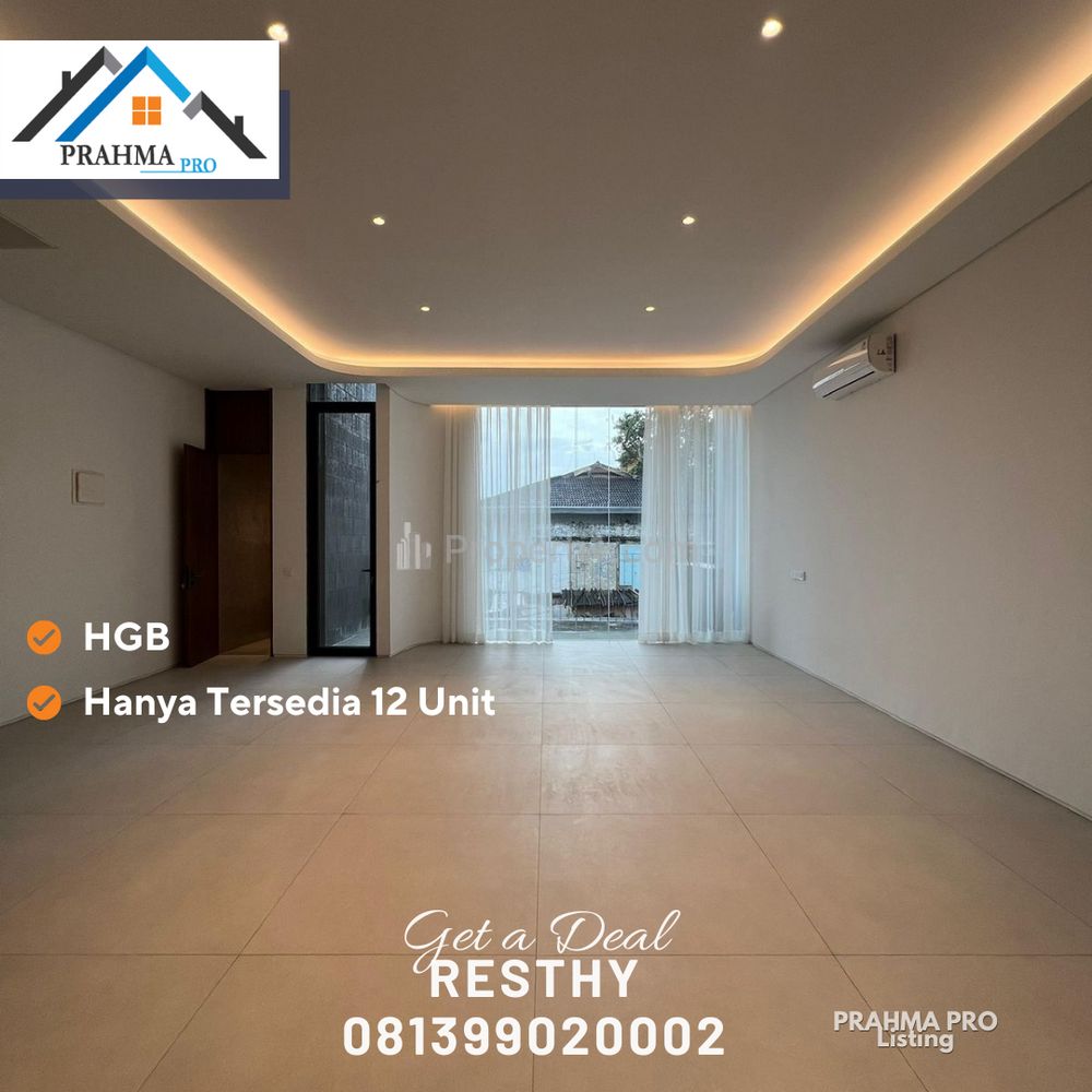 Dijual Rumah Townhouse Baru Unit Terbatas di Daerah Kemang Jakarta Selatan