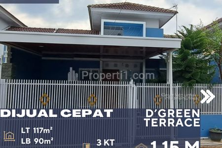 Dijual Rumah Baru Dalam Cluster Semi Furnish di Daerah Mustika Jaya Bekasi