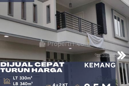 Dijual Rumah Bagus Bebas Banjir Dalam Cluster di Daerah Kemang, Jakarta Selatan