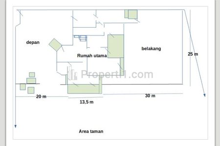 Jual Cepat Rumah Besar dan Luas SHM di Moh Kahfi 1, Ciganjur, Jagakarsa, Jakarta Selatan