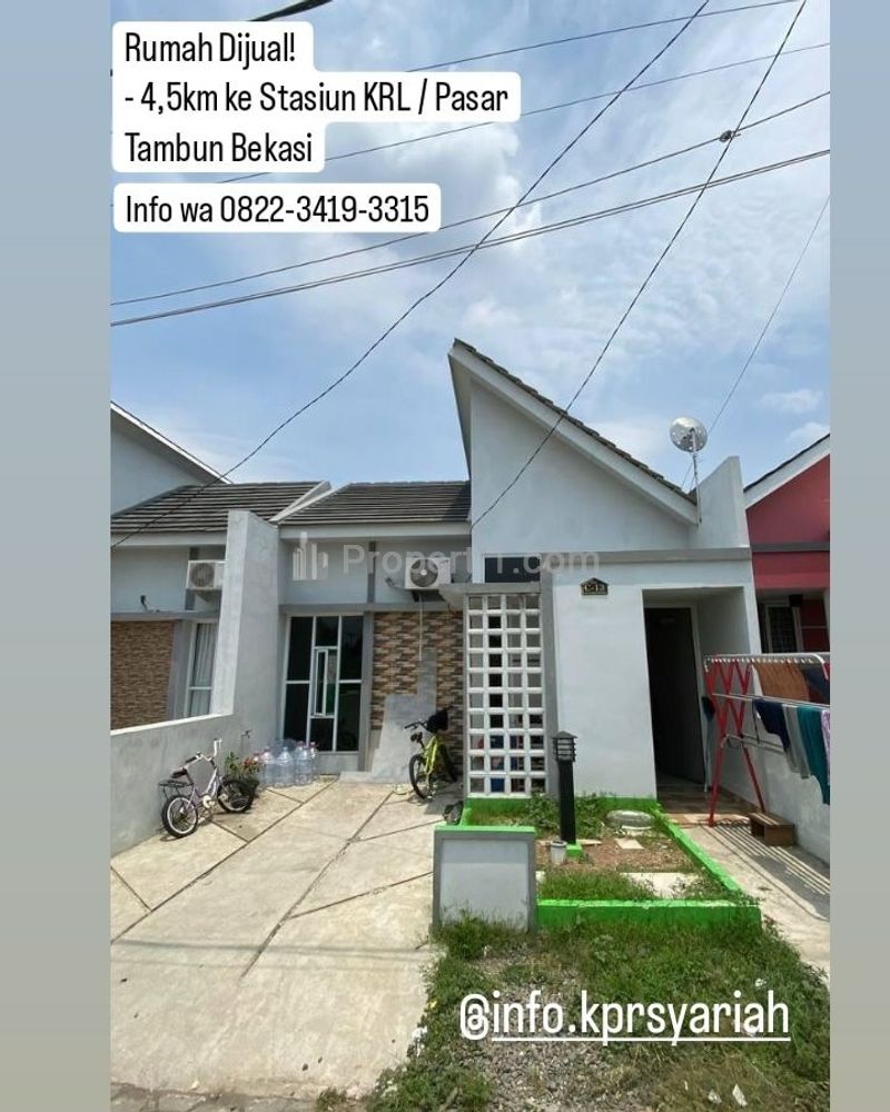 Rumah Dijual Dalam Perumahan Tambun Residence Bekasi