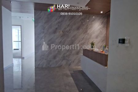 For Rent Office Space (Ruang Kantor) Prosperity Tower Sudirman SCBD District 8 Senopati 271sqm Furnished - Close to Ashta Mall MRT Busway Grand Lucky