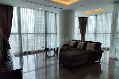 Dijual Apartemen Unit 3+1 BR Fully Furnished di Kemang Village Residence Tower Bloomington