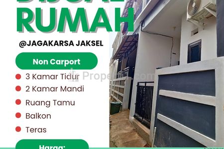 Dijual Rumah 2 Lantai Minimalis Murah Nyaman di Jagakarsa Jakarta Selatan