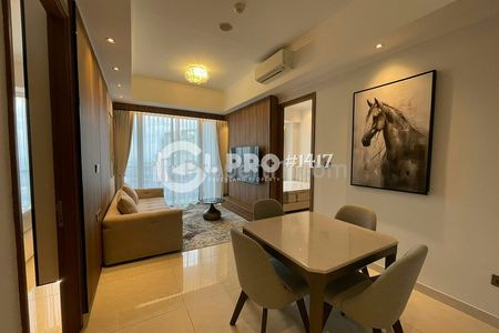 Sewa Apartemen Taman Anggrek Residence Type Condo 2 Bedrooms 99 sqm Furnished Best View di Tanjung Duren Jakarta Barat