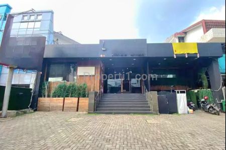 Sewa Tempat Usaha Ex Resto Pinggir Jalan Strategis Dekat Senopati, Gunawarman, Suryo di Kebayoran Baru, Jakarta Selatan