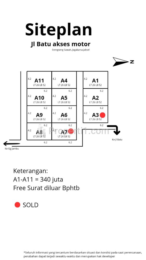 Dijual Rumah 2 Lantai Minimalis Murah Nyaman di Jagakarsa Jakarta Selatan