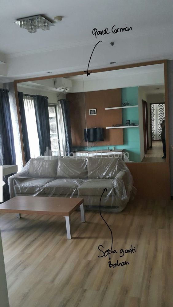 Sudirman Park Apartment for Rent 3+1 BR Fully Furnished, Near Citywalk Sudirman, LSPR, Sahid Sudirman Center Building, and Setiabudi MRT Station