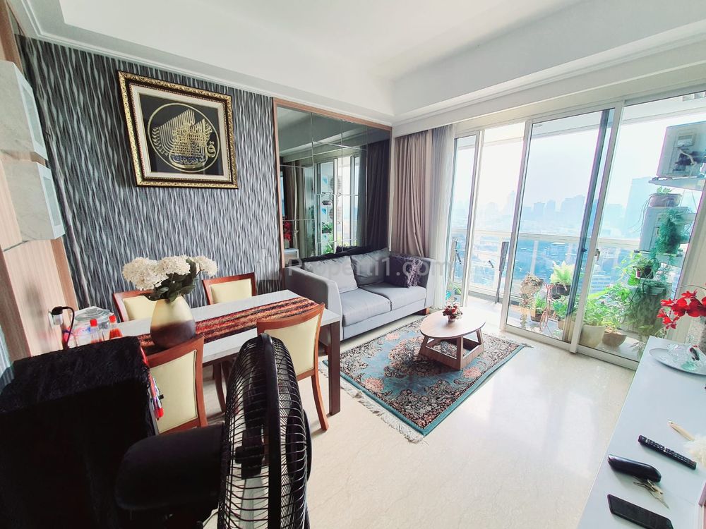 For Rent Apartemen Menteng Park Tower Emerald (Private Lift) - 2 Bedrooms Full Furnished, Dekat TIM, RSCM, Bunda Hospital, dan Kampus UI Salemba