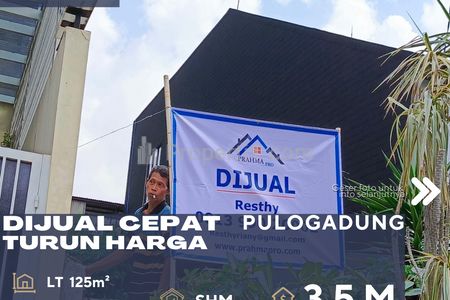 Dijual Tanah Letak Sangat Strategis Turun Harga di Daerah Pulogadung Jakarta Timur