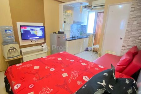 Jual Cepat Unit Studio Furnished Murah Siap Huni Apartemen Green Pramuka City