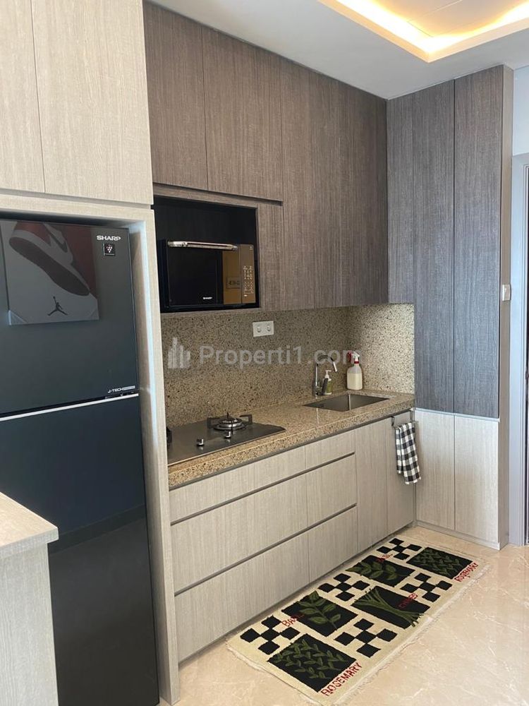 Sewa Apartemen Central Park Residences Tipe 1BR Furnished Luas 44m2