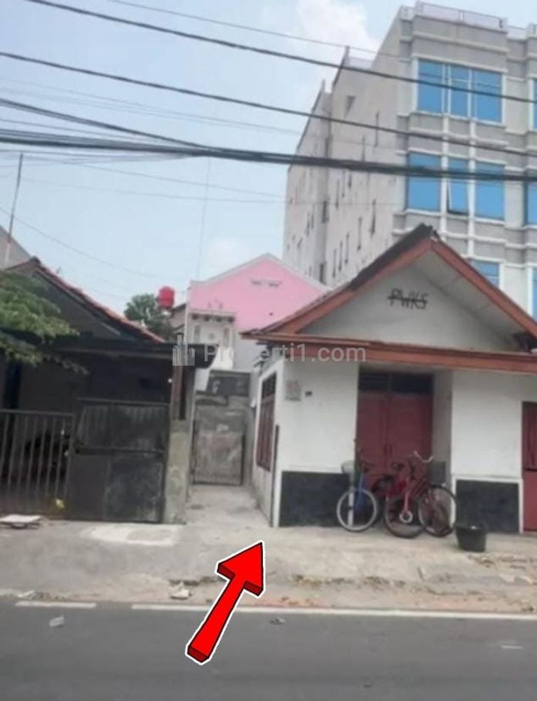 Dijual Tanah Cocok untuk Dibangun Rumah Kost, Ruko, Tempat Usaha di Jakarta Pusat