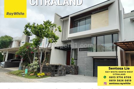 Dijual Rumah Baru Royal Park - Emerald Mansion Citraland Surabaya Lokasi TerDEPAN Premium GROHE KOHLER Sanitary Siap Huni