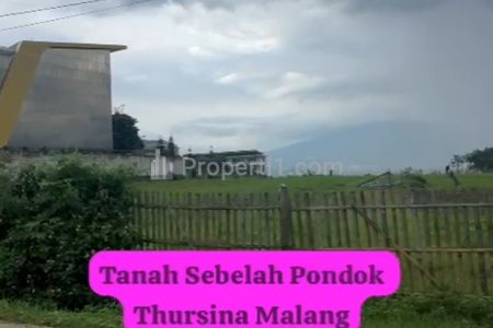 Dijual Tanah di Dau Malang Dekat Ponpes Thursina Luas Tanah 1520 m2