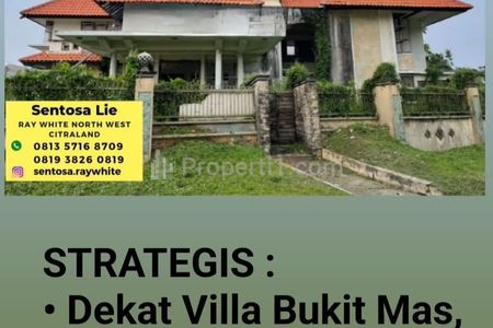 Dijual 869 m2 Rumah Darmo Sentosa Raya - Hook - Dekat Villa Bukit Mas, TOL Satelit, Ciputra World Mall