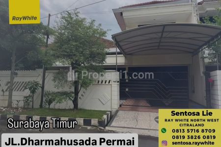 Dijual Rumah 450 m2 di Dharmahusada Permai Surabaya Timur Dekat Galaxy Mall, Raya Manyar Kertoarjo