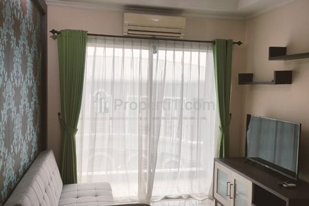 Sewa Apartemen City Home River View MOI Kelapa Gading Bulanan dan Tahunan - 2 BR Full Furnished