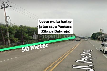 Dijual Tanah 4,5 ha SHM Pinggir Jl. Raya Pantura Tangerang