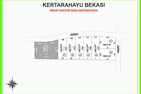 Jual Tanah SHM di Kertarahayu Setu Bekasi, Harga Terbaik, Bisa Cicil