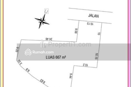 Jual Cepat Tanah SHM Luas 642 m2 Nego di Komplek Villa Sawangan Asri, Bedahan, Sawangan, Depok, Jawa Barat