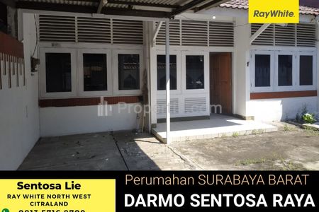 Dijual Rumah di Darmo Sentosa Raya - Jajar Tunggal - Surabaya Barat - Dekat Akses Tol Satelit, Villa Bukit Mas, Ciputra World